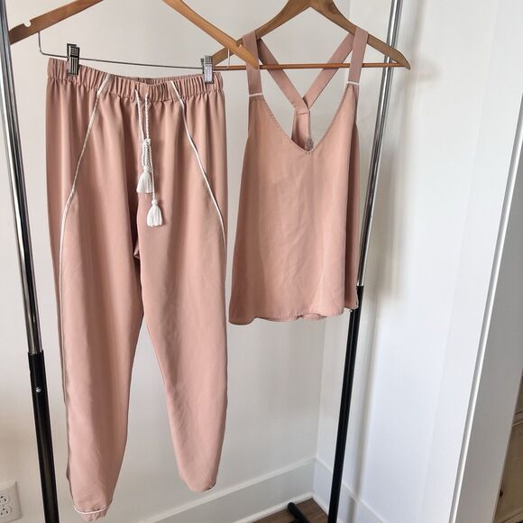 Negative Underwear Soft Pink Pajama Set XS - Picture 1 of 8